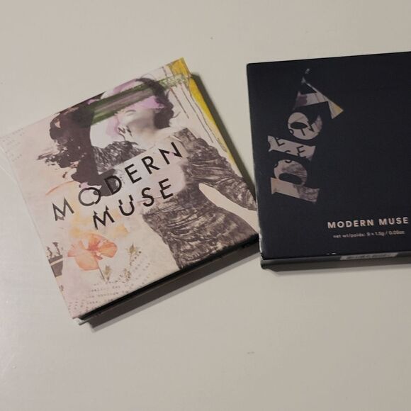 MODERN MUSE REVOLVE PLEY BEAUTY 9 COLOR TAN BROWN EYESHADOW PALETTE NEW NWT - Picture 2 of 6